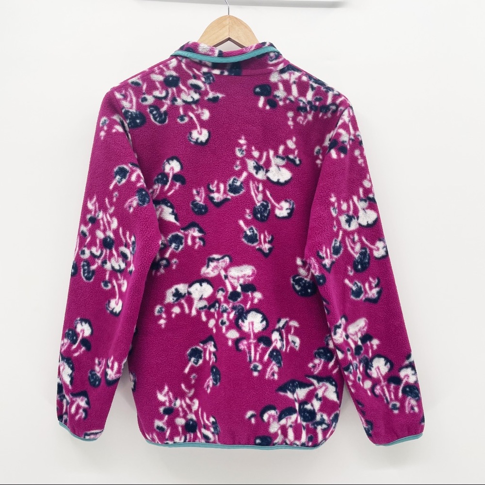 Patagonia Synchilla Snap Fleece Pullover in Mushroom Forest Fall Print - Picture 3 of 8